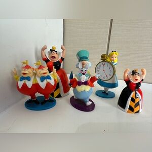 Alice in Wonderland Figure Set